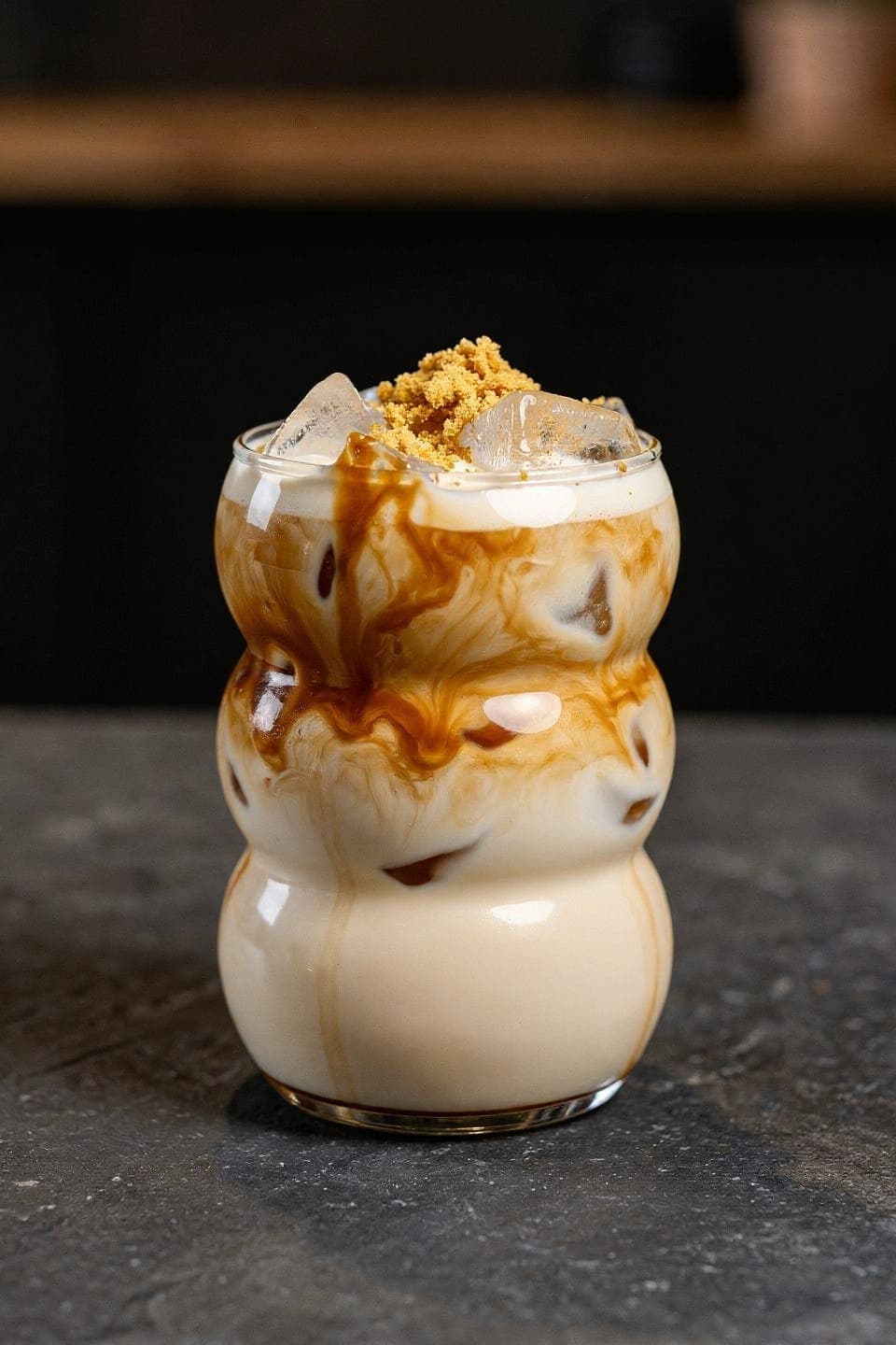 Toffee Crunch im Bubble-Glas